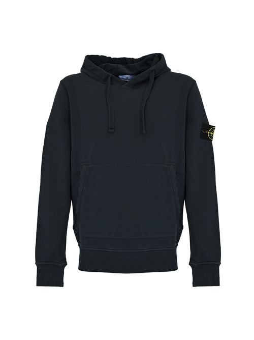 Felpa 6100062 in cotone organico Navy Blue STONE ISLAND | 6100062S0051V0020